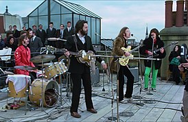 The Beatles слева направо: Ринго Старр, Пол Маккартни, Джон Леннон, Джордж Харрисон