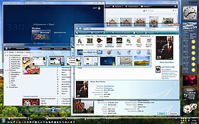 Знімок екрана Windows Vista